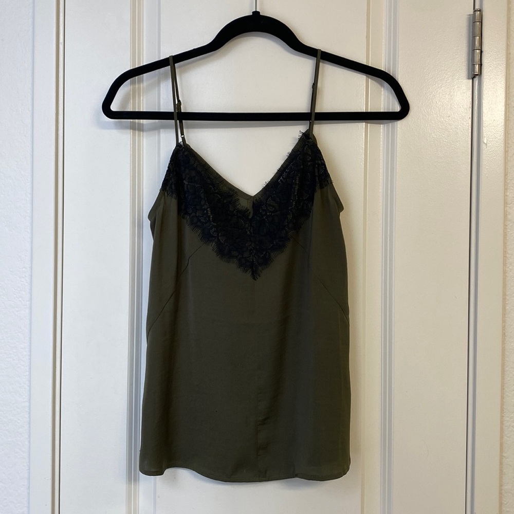 Lace trim cami